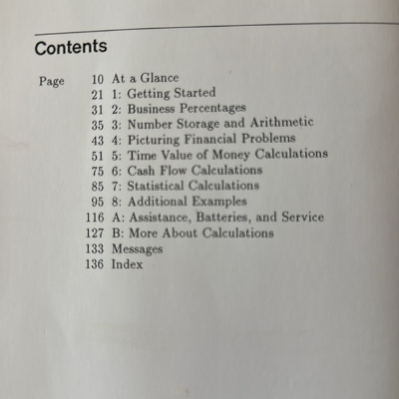 Hewlett-Packard Vintage Business Calculator w/ leather case & owner’s manual EUC - Picture 12 of 12